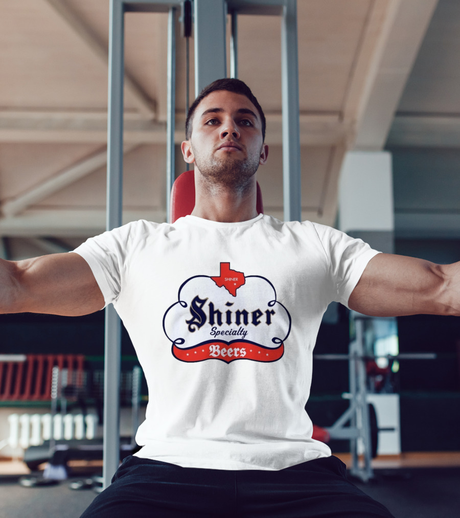 Shiner Specialty Beers Texas Map T-Shirt