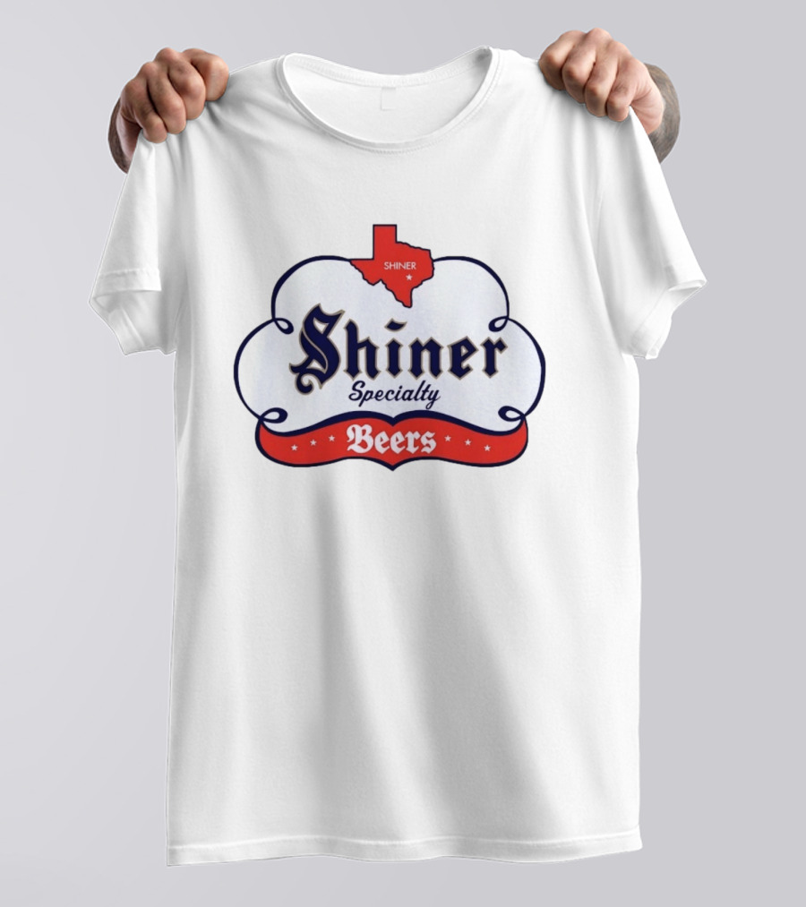 Shiner Specialty Beers Texas Map T-Shirt