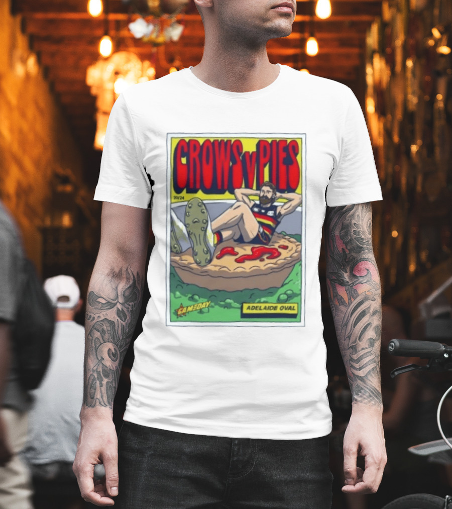 Crows V Pies Adelaide Oval Gameday 20/24 T-Shirt