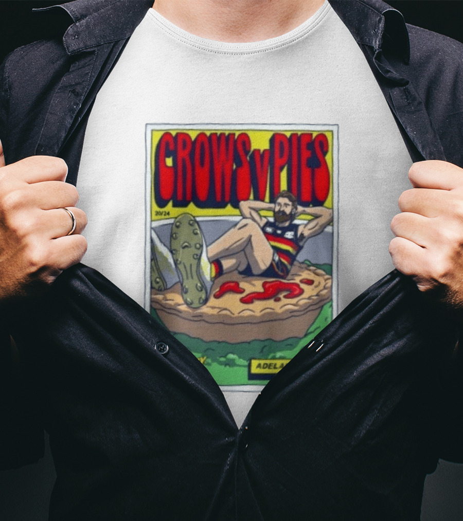 Crows V Pies Adelaide Oval Gameday 20/24 T-Shirt