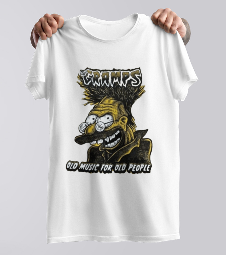 The Gramps Old Music For Old People Simpsons T-Shirt