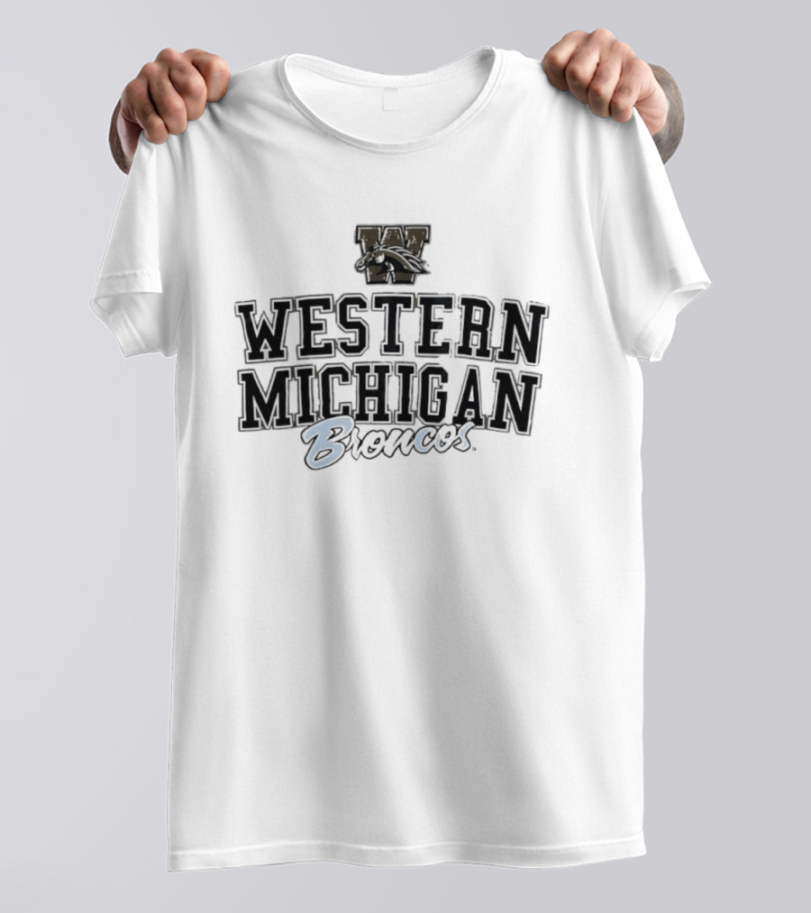 Western Michigan Broncos WMU NCAA College Sports Team T-Shirt