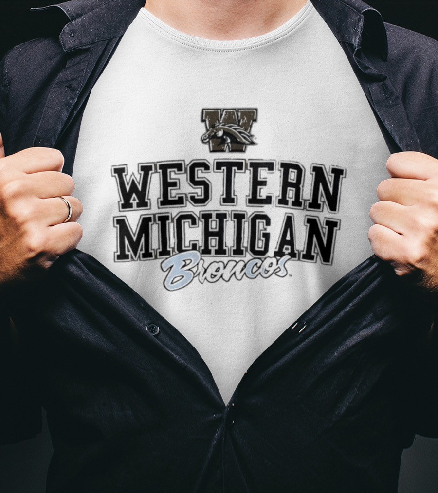 Western Michigan Broncos WMU NCAA College Sports Team T-Shirt