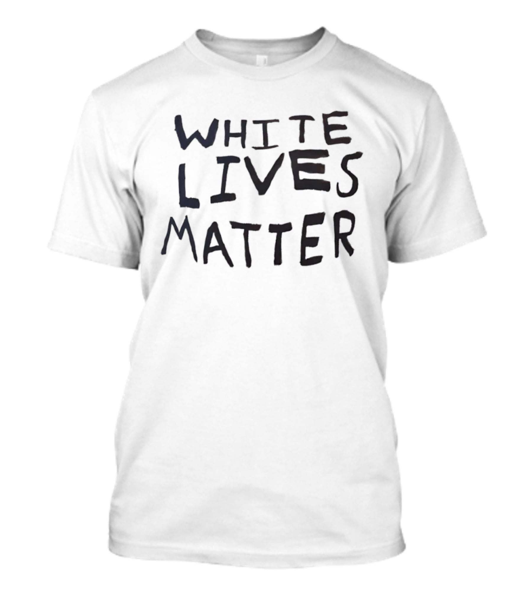 White Lives Matter WLM Political T-Shirt