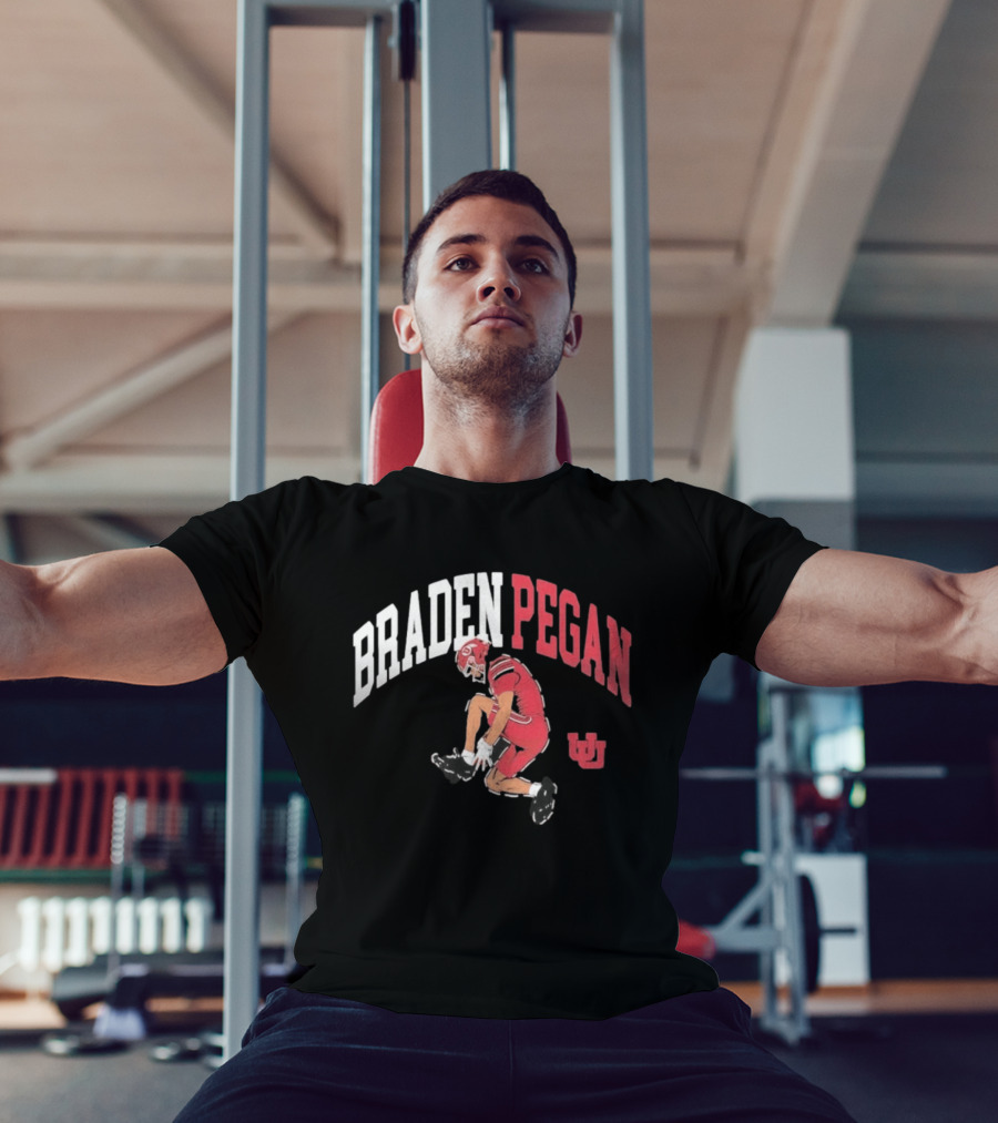 Braden Pegan Utah Utes Football Comic T-Shirt
