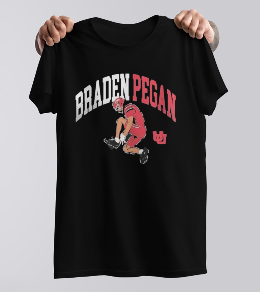 Braden Pegan Utah Utes Football Comic T-Shirt