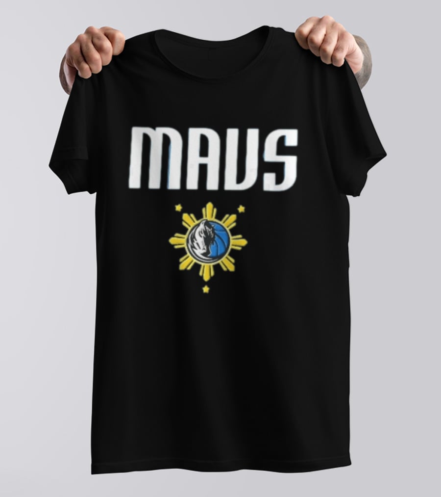 Mavs Horse Head Basketball Philippine Sun Stars Dallas Mavericks NBA T-Shirt
