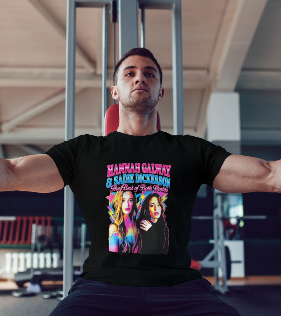 Hannah Galway Sadie Dickerson The Best Of Both Worlds Vibrant Pop T-Shirt