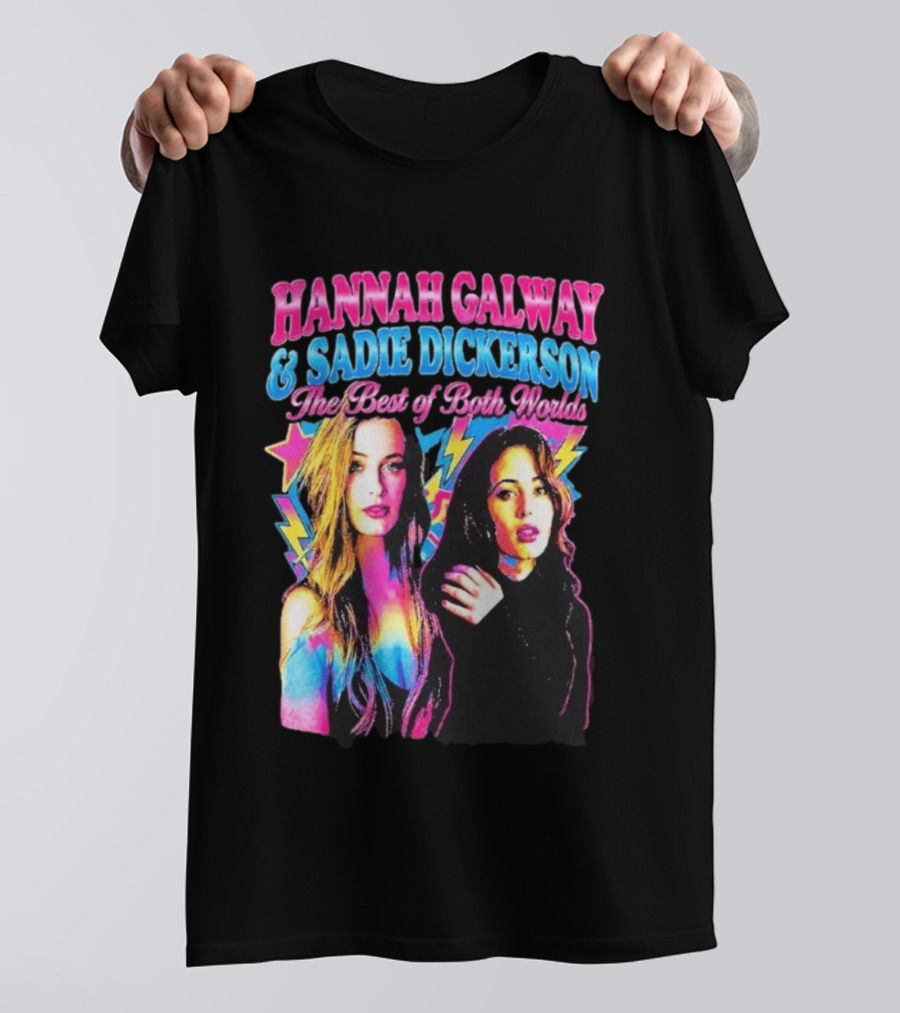 Hannah Galway Sadie Dickerson The Best Of Both Worlds Vibrant Pop T-Shirt
