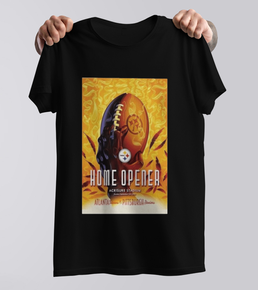 Atlanta Falcons Vs Pittsburgh Steelers Home Opener Acrisure Stadium September 13 2026 T-Shirt