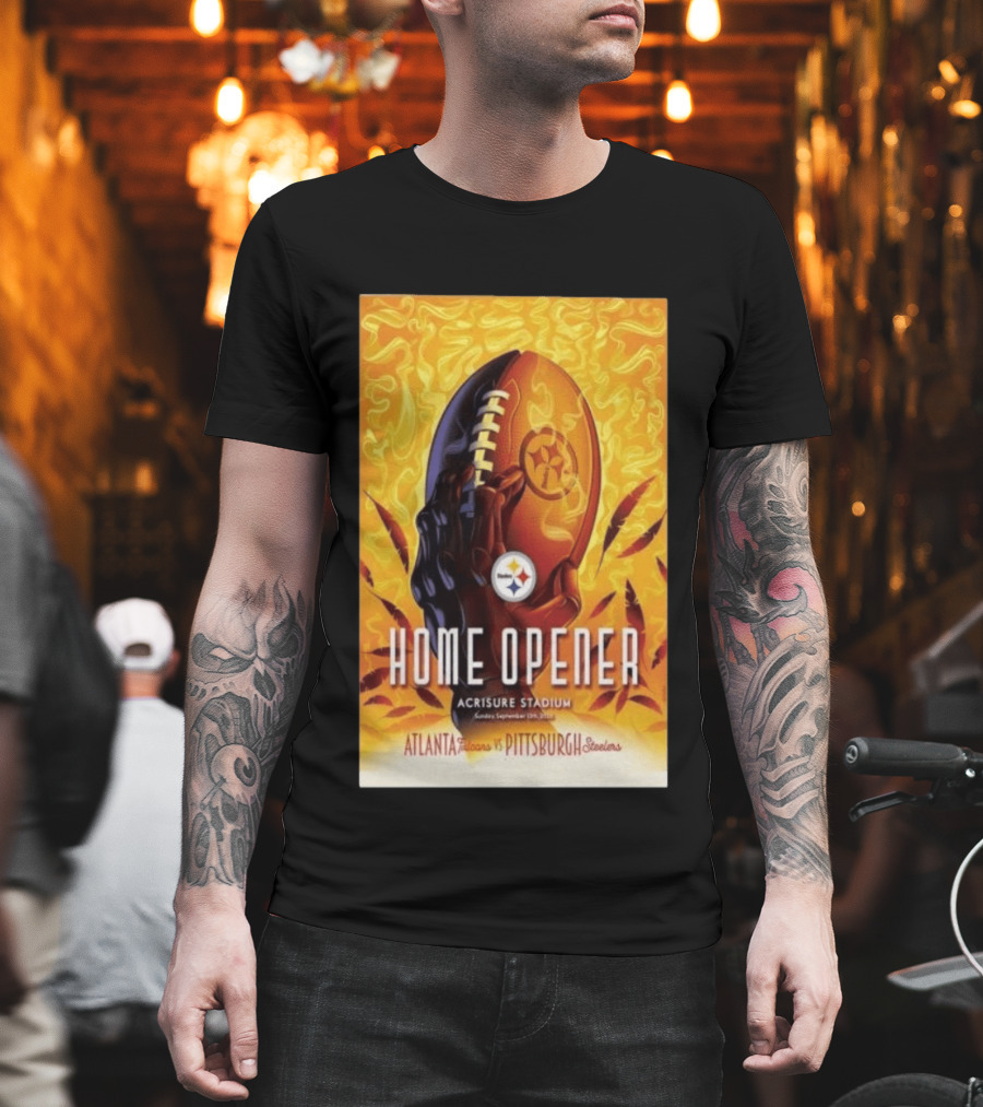 Atlanta Falcons Vs Pittsburgh Steelers Home Opener Acrisure Stadium September 13 2026 T-Shirt
