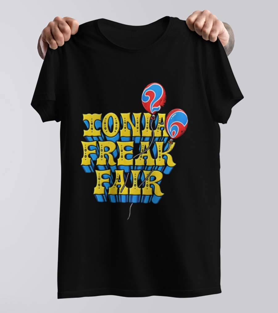 Billy Strings Ionia Freak Fair Music Festival Balloons 2024 T-Shirt