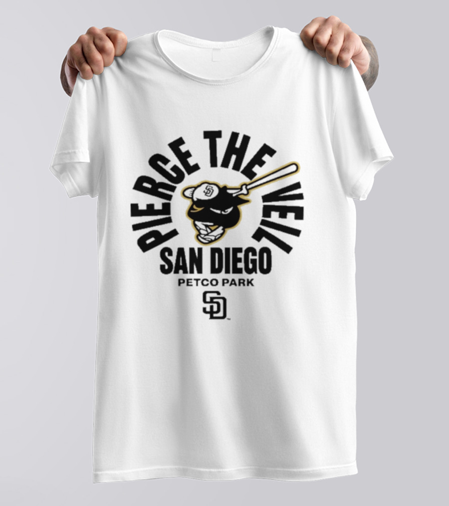 Pierce The Veil San Diego Petco Park Padres Event September 12 2026 T-Shirt