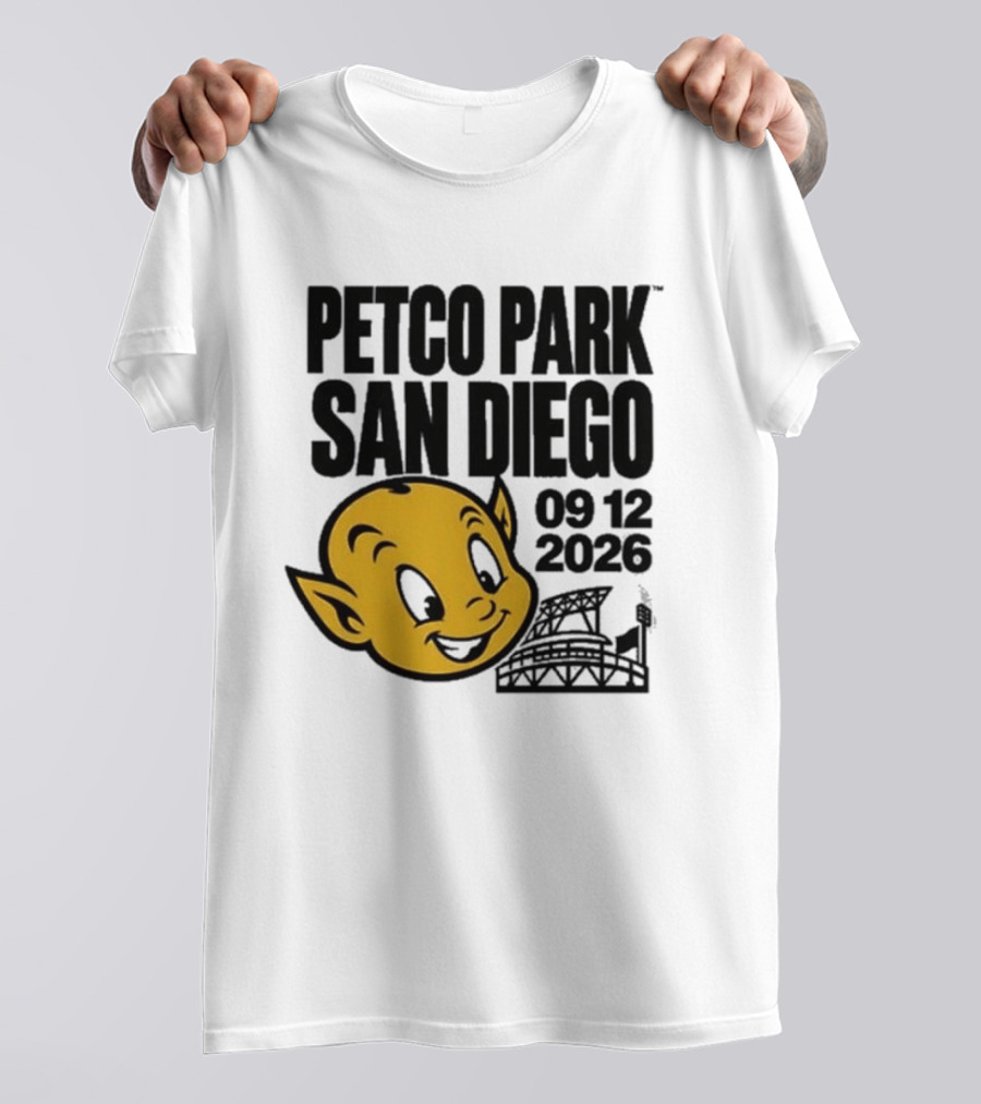 Petco Park San Diego Sep 12 2026 Event Icon With Stadium T-Shirt