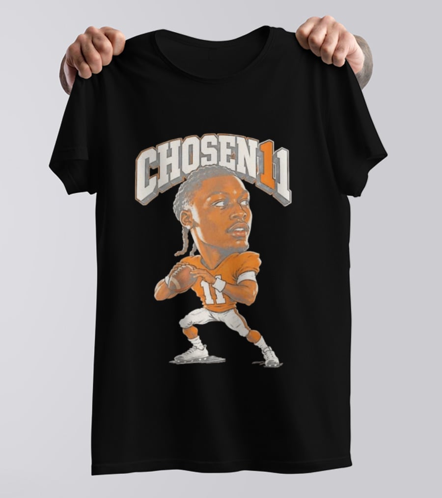 Chosen 11 Tennessee Football Talk Nico Iamaleava Quarterback T-Shirt