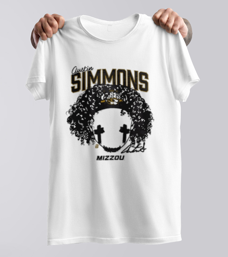Austin Simmons Mizzou Tigers T-Shirt