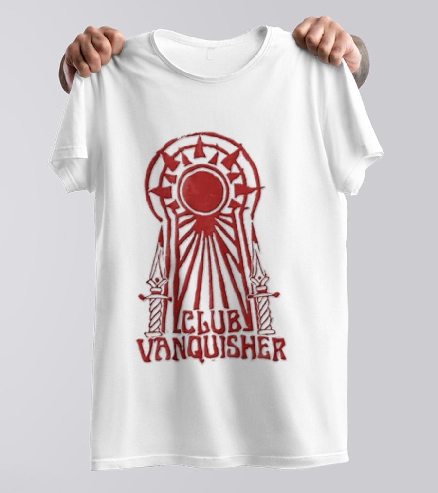 Club Vanquisher Sun With Daggers Red T-Shirt