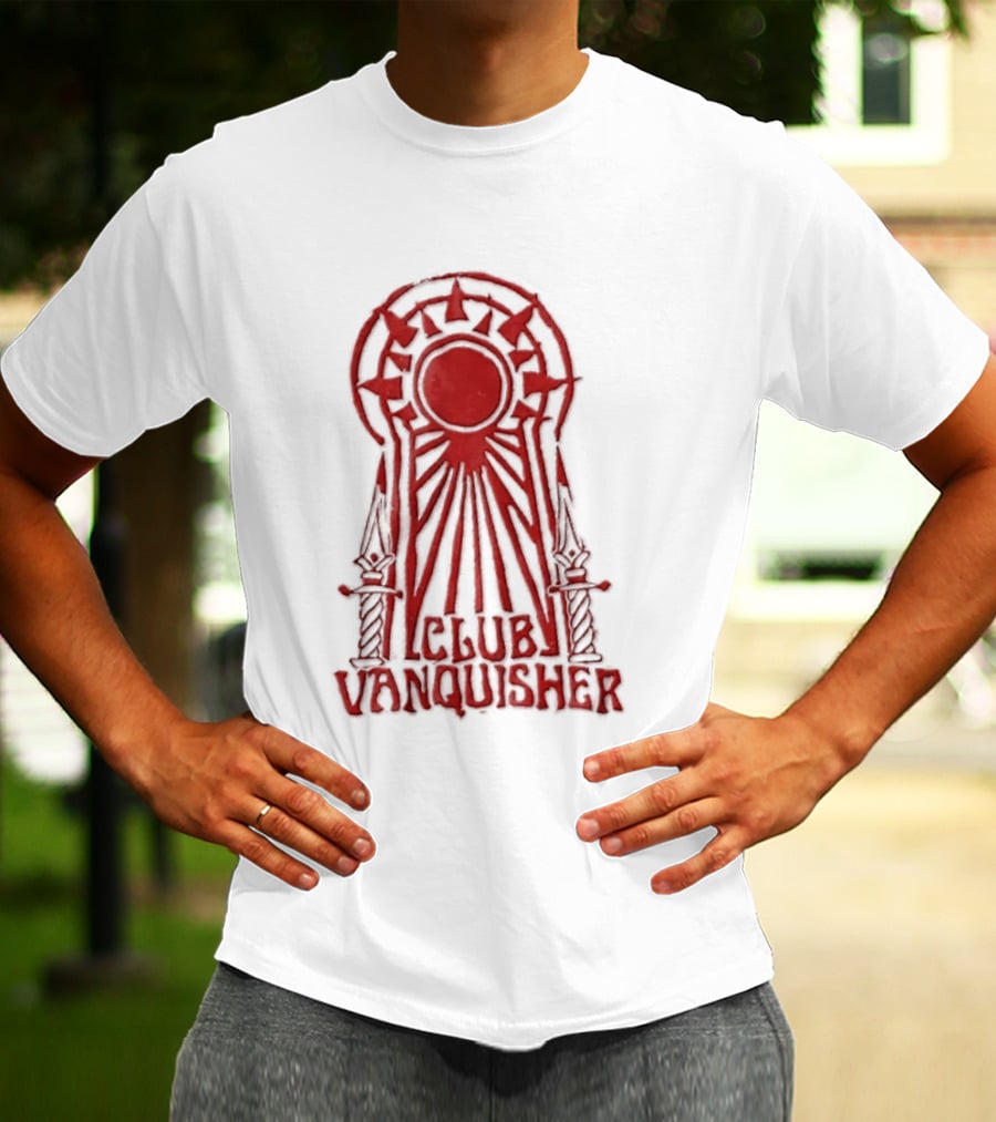 Club Vanquisher Sun With Daggers Red T-Shirt