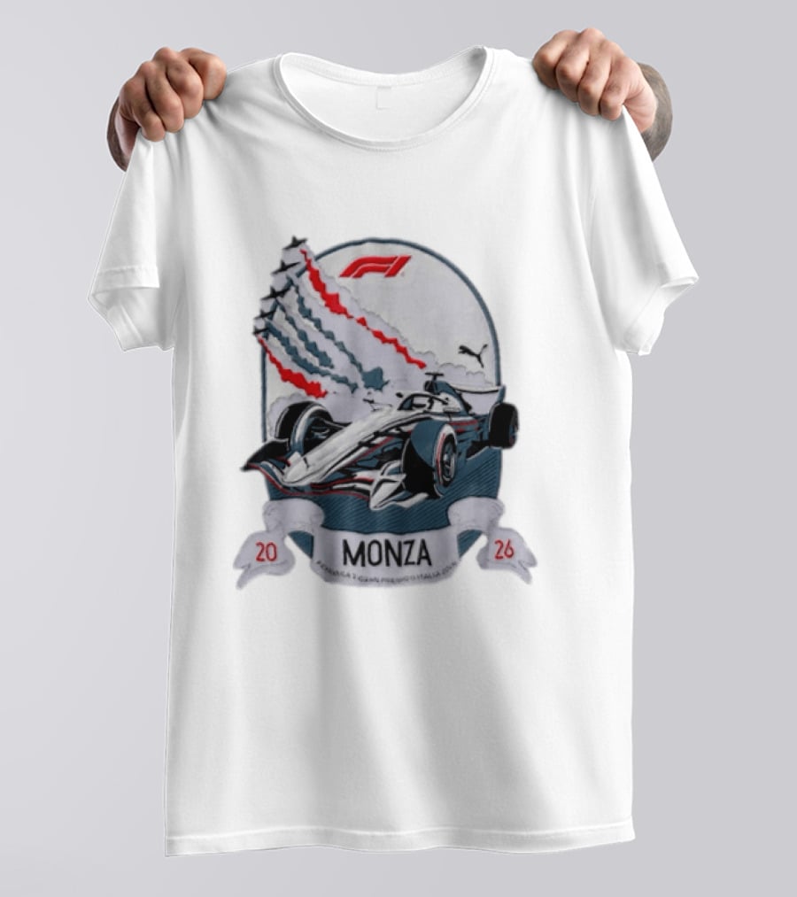 F1 Monza 2026 Italian Grand Prix Puma Racing Car T-Shirt
