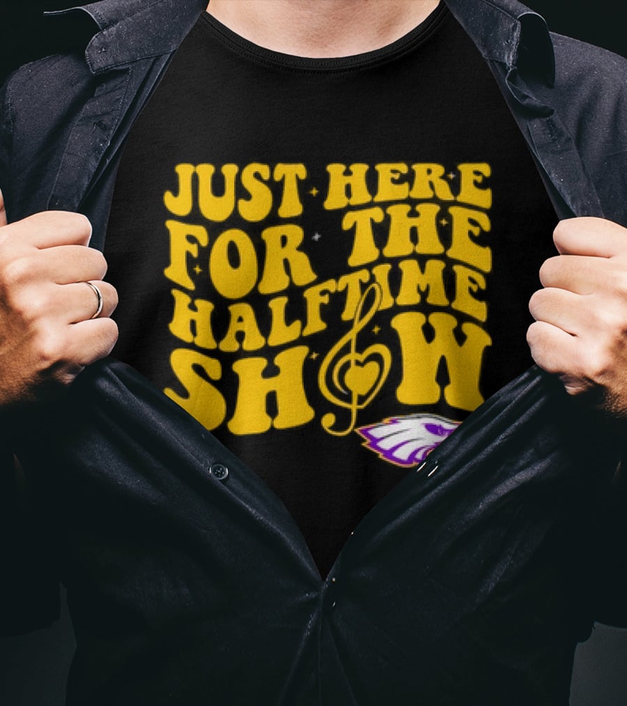 Brackenridge Just Here For The Halftime Show Eagle T-Shirt