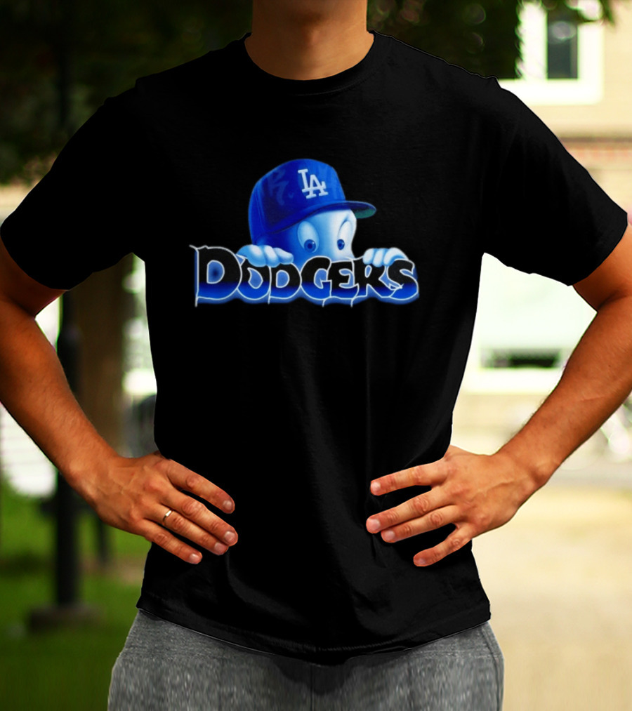 LA Dodgers Lil Casper Halloween Spirit T-Shirt