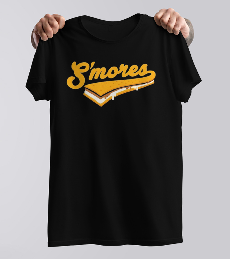 S'mores Campfire Treat Dessert Chocolate Marshmallow Graham Cracker T-Shirt