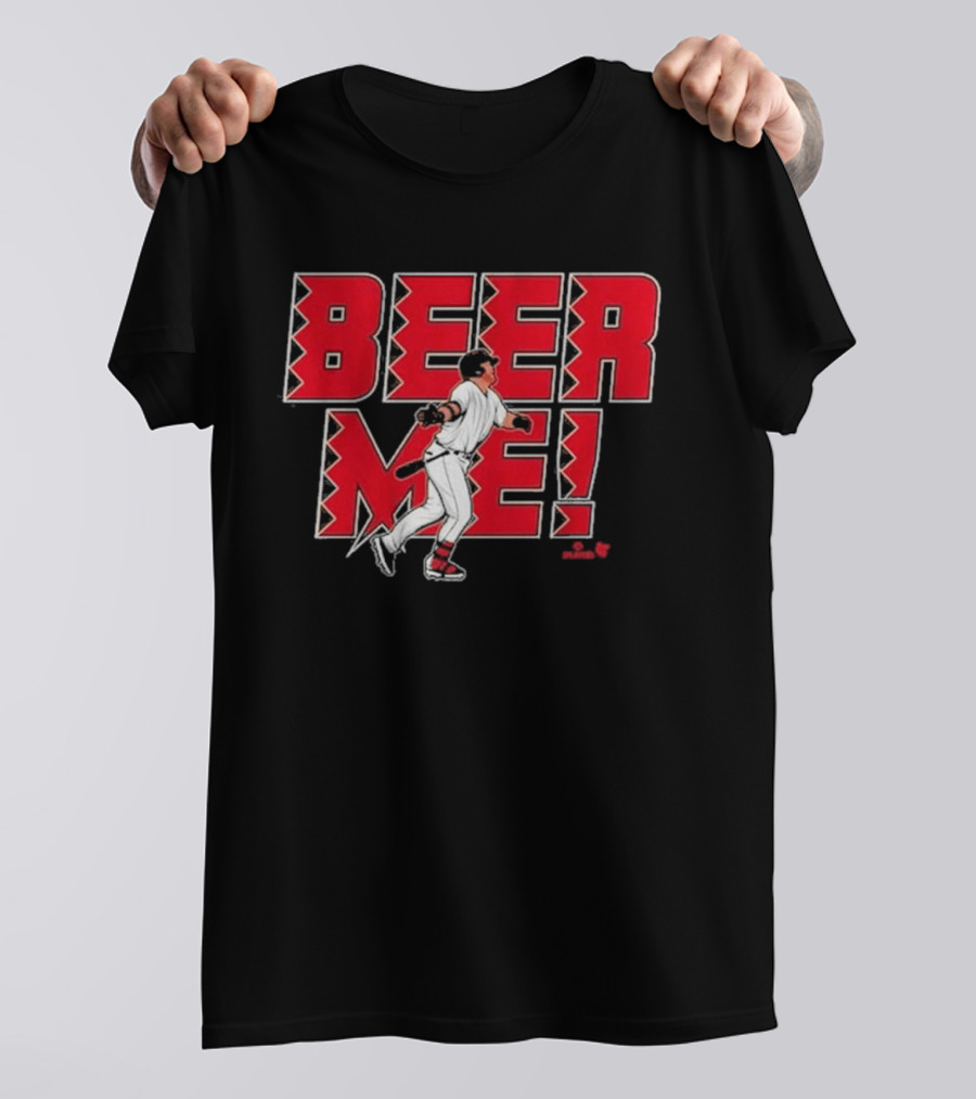 Beer Me Baseball Humor Seth Beer Playful T-Shirt