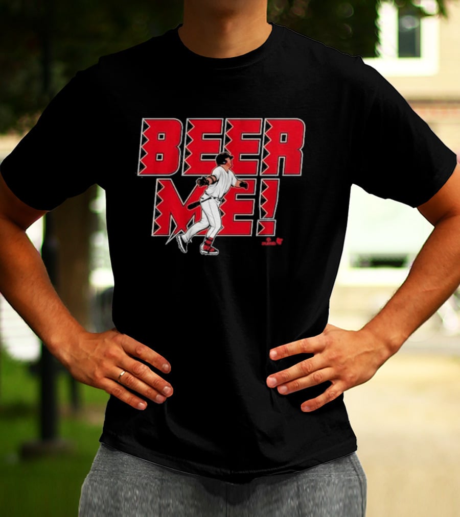 Beer Me Baseball Humor Seth Beer Playful T-Shirt