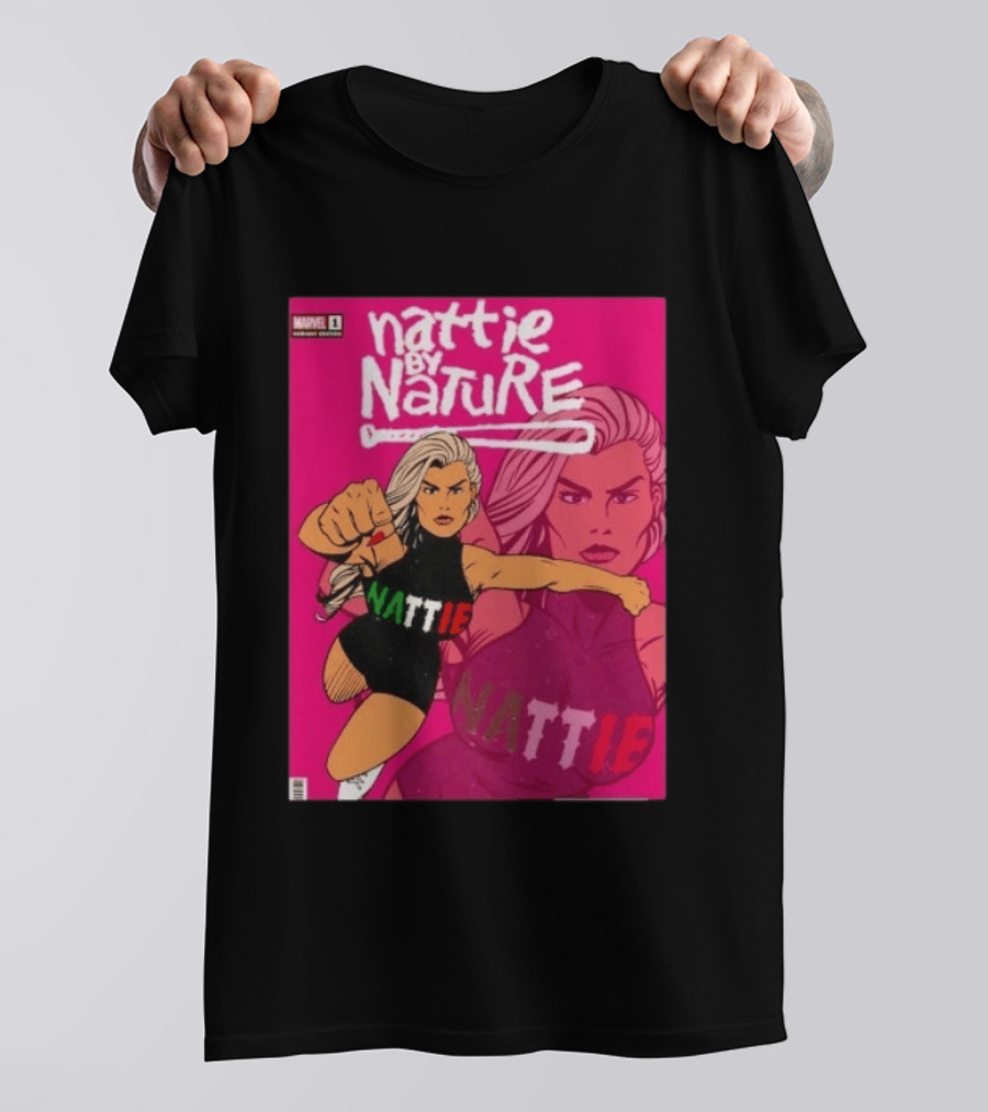 Nattie By Nature Marvel Variant Nattie Issue One Comic T-Shirt