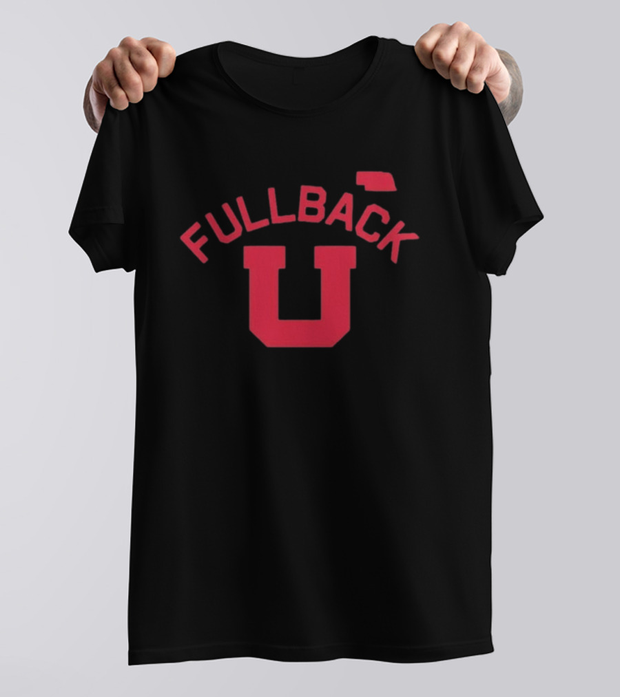 Nebraska Cornhuskers Fullback U Football Pride T-Shirt