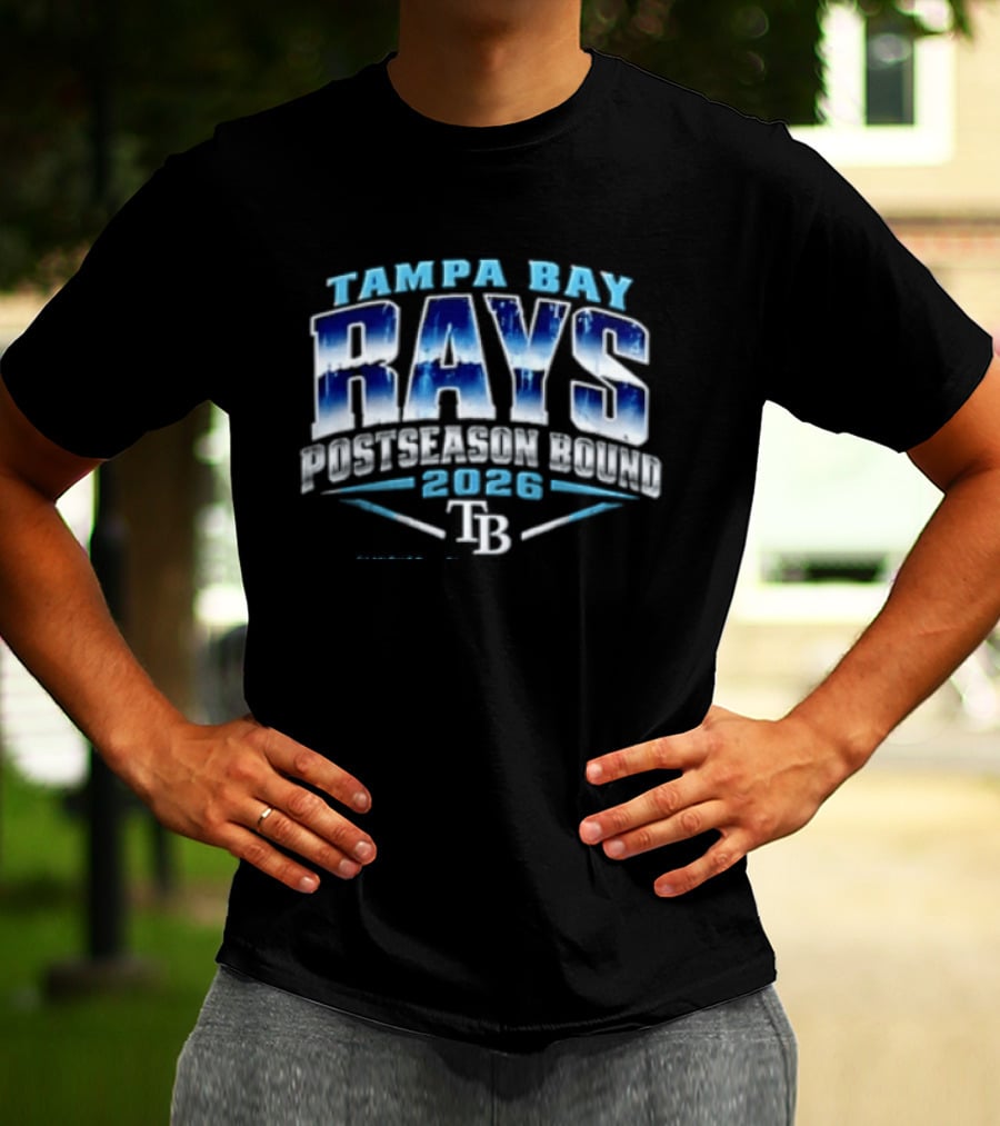 Tampa Bay Rays Postseason Bound 2026 TB T-Shirt