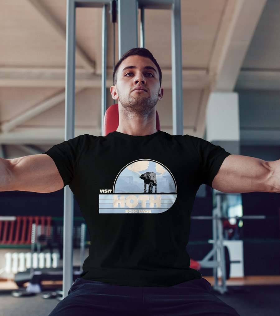 Visit Hoth Echo Base Star Wars AT AT Adventure T-Shirt