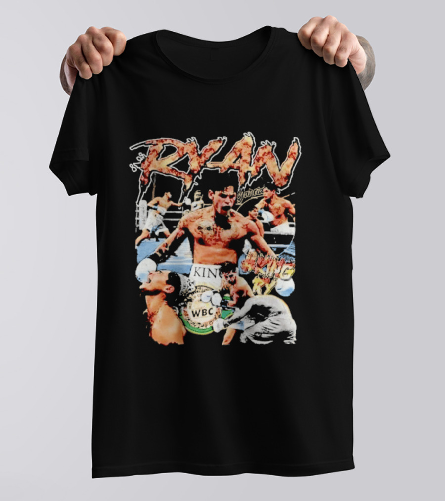 Ryan Garcia WBC Boxing Champion Explosive Action Montage T-Shirt