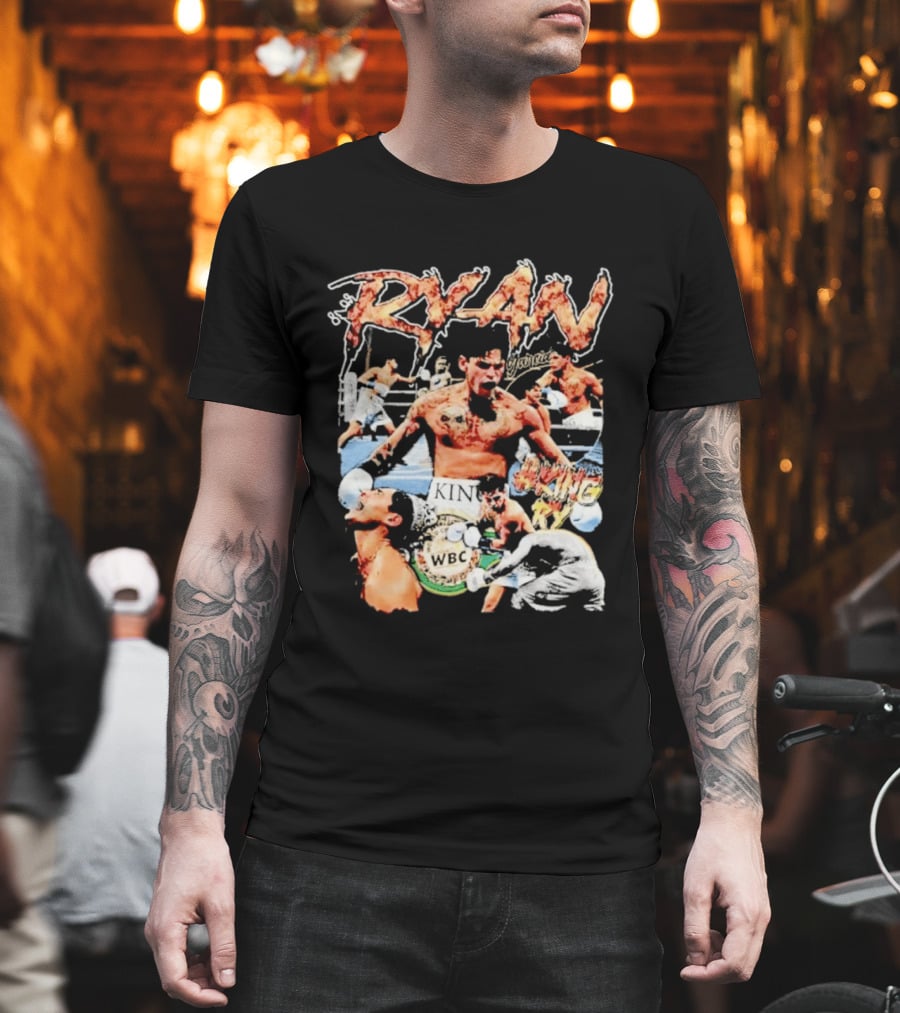 Ryan Garcia WBC Boxing Champion Explosive Action Montage T-Shirt