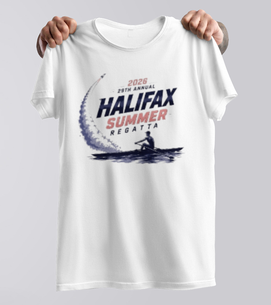 29th Annual Halifax Summer Regatta 2026 Event With Kayak T-Shirt