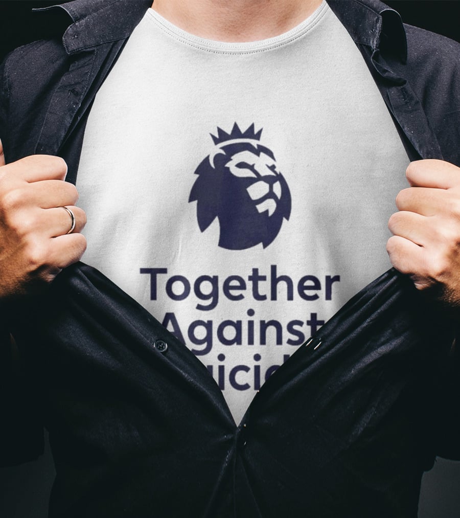 Aston Villa Premier League Together Against Suicide T-Shirt