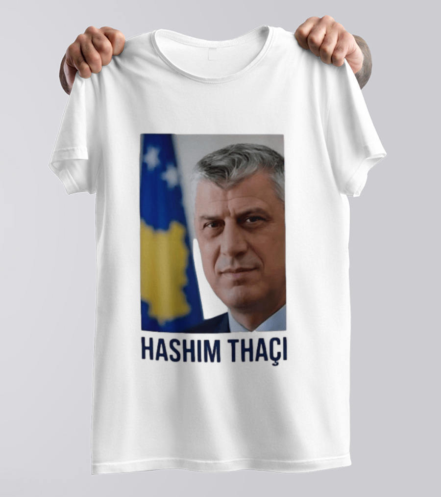 Hashim Thaci Kosovo Flag T-Shirt