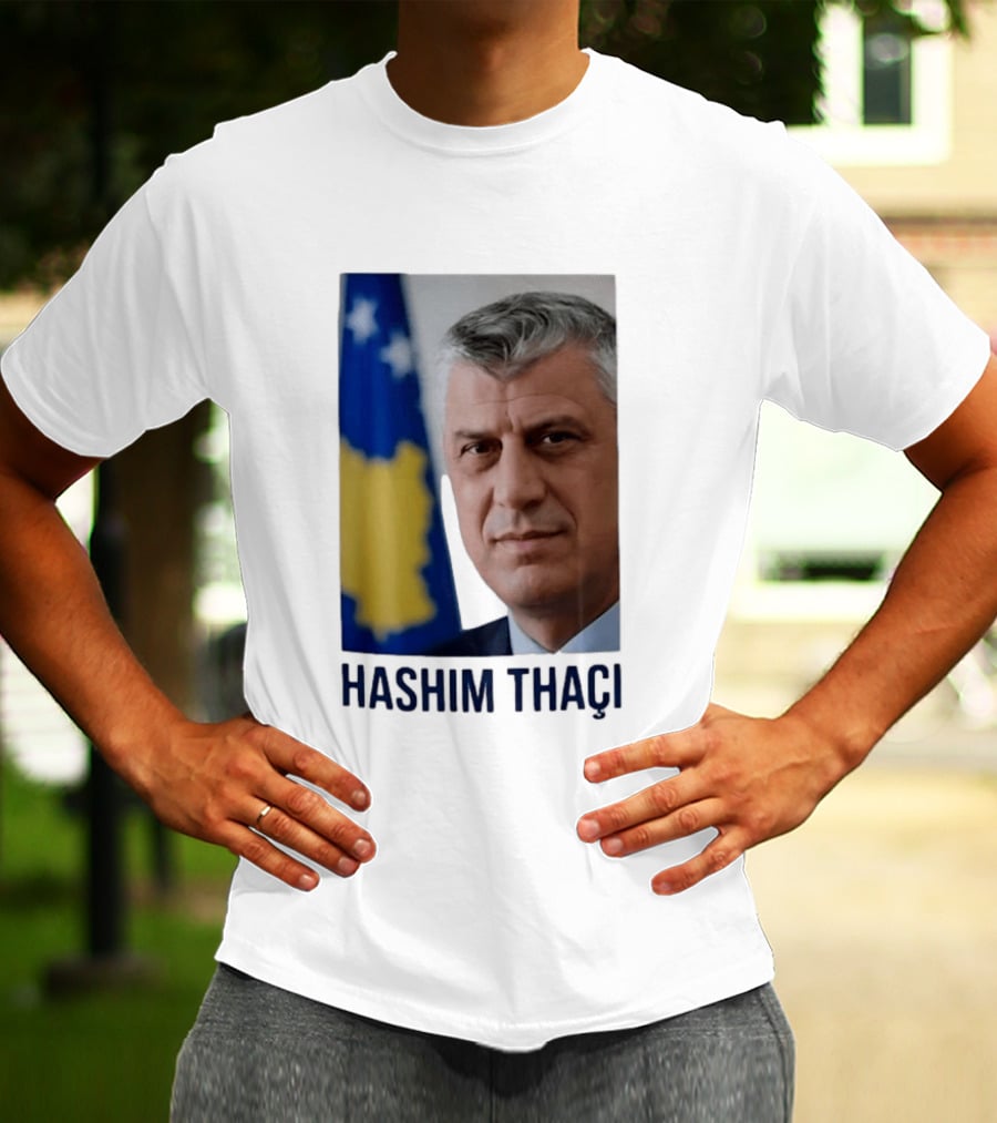 Hashim Thaci Kosovo Flag T-Shirt