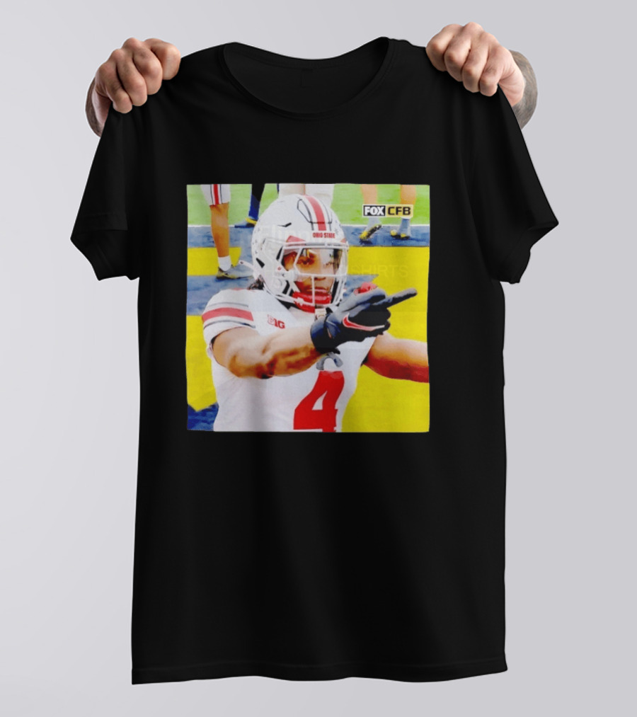 Ohio State Player Gesture Against Michigan Football T-Shirt