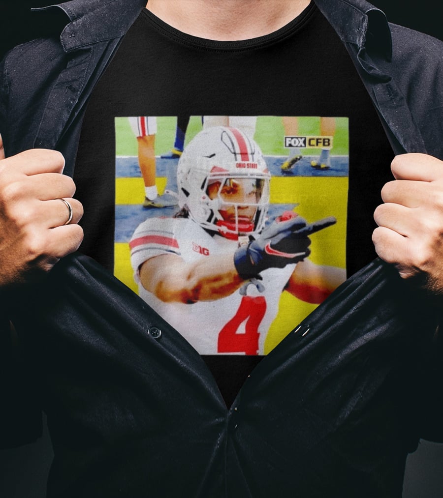 Ohio State Player Gesture Against Michigan Football T-Shirt