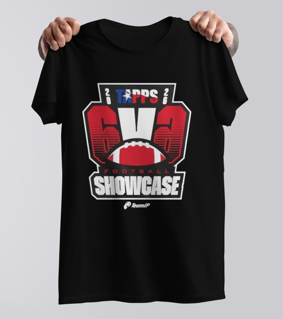 TAPPS 2026 6v6 Football Showcase TeamIP T-Shirt