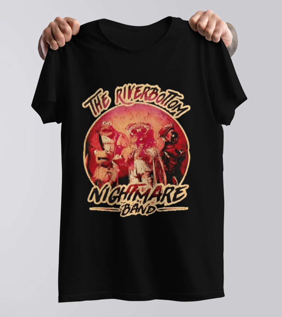 The Riverbottom Nightmare Band The Muppets Classic Rock T-Shirt
