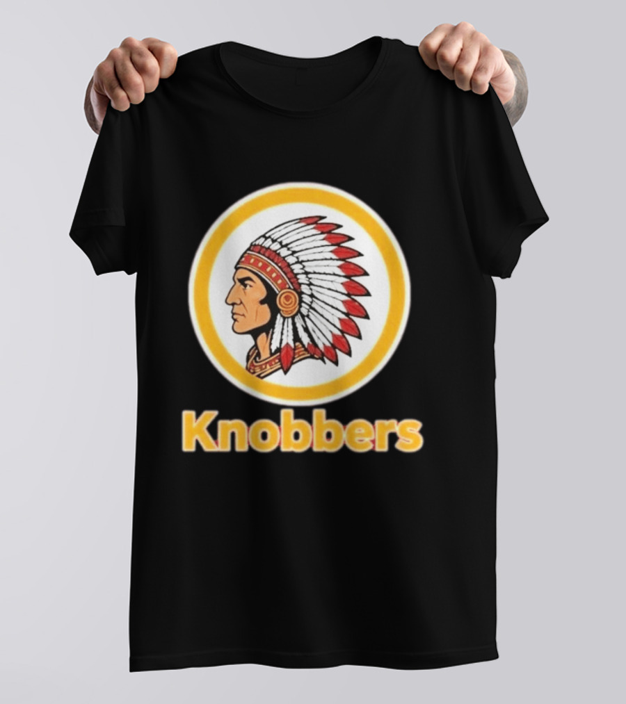 Washington Redskins Knobbers Native American Head T-Shirt