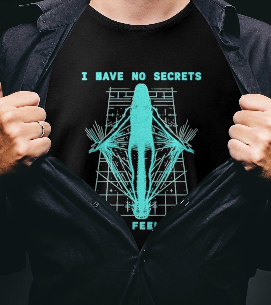 Phoebe Bridgers I Have No Secrets Only Feelings 2026 The Lost Tour T-Shirt