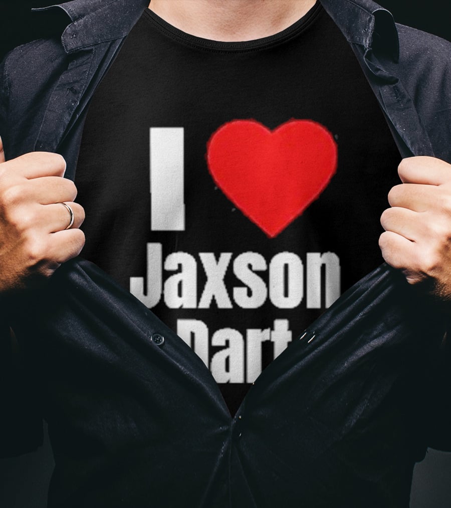 I Heart Jaxson Dart Fan Support T-Shirt