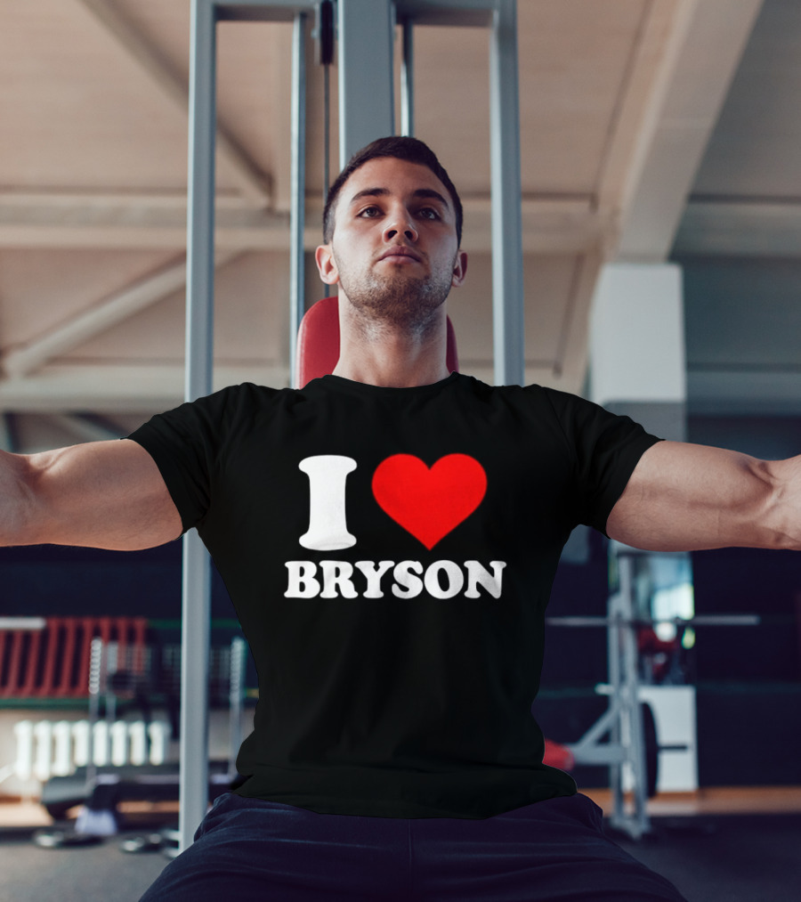 PGA Tour I Love Bryson Golf Professional Golfer T-Shirt