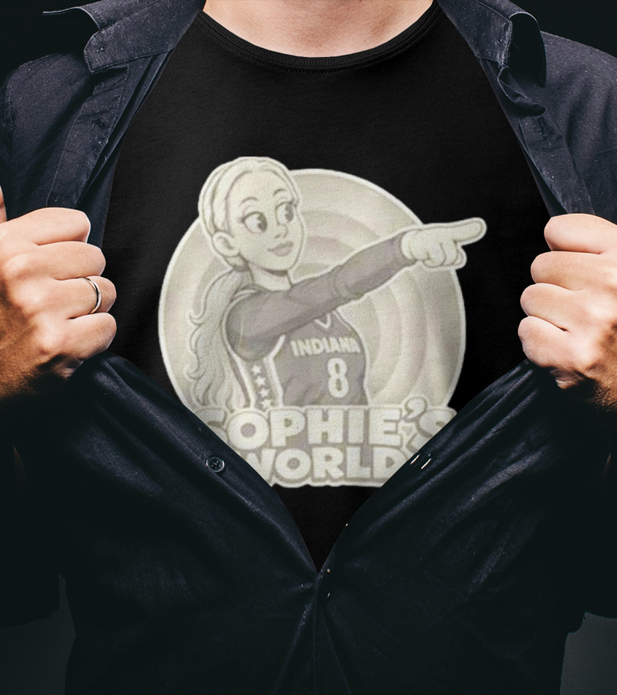 Indiana Fever Sophie's World 8 Basketball Swag T-Shirt