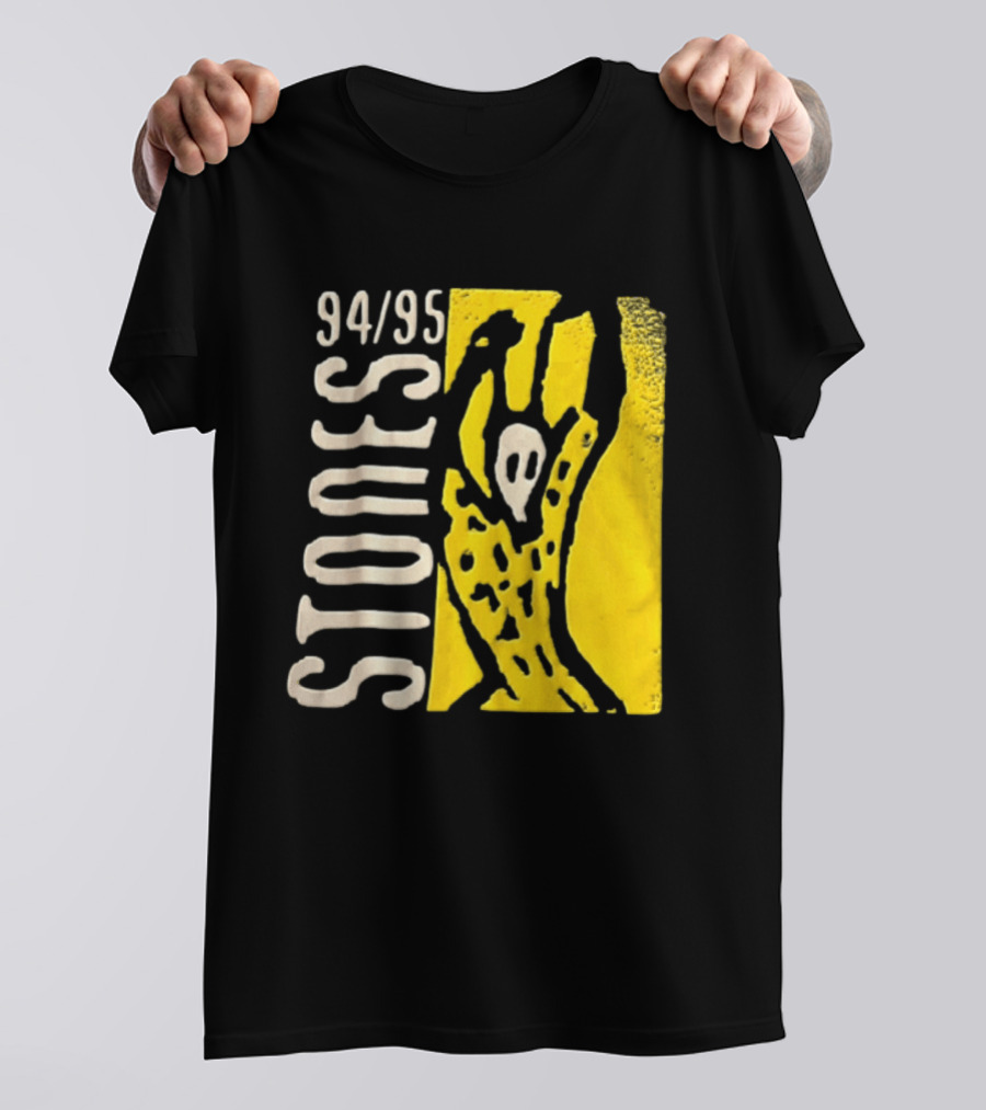 Stones 94 95 Yellow Voodoo Creature Sketch T-Shirt