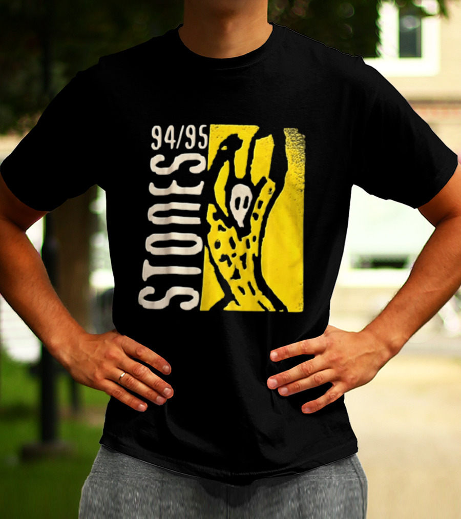 Stones 94 95 Yellow Voodoo Creature Sketch T-Shirt