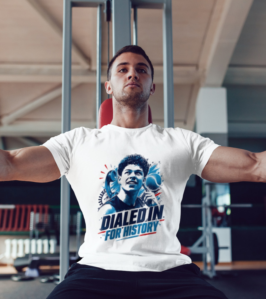 Ben Shelton Dialed In For History Tennis US Open T-Shirt
